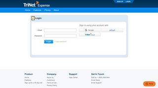 
                            3. Users Login - TriNet Expense - Portal Trinet