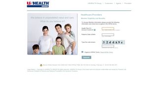 
                            1. USHEALTH Group | Provider Portal - Freedom Life Insurance Provider Portal