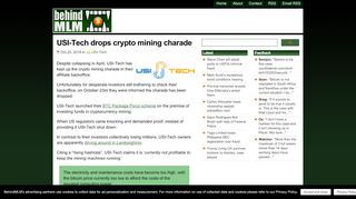 
                            4. USI-Tech drops crypto mining charade - BehindMLM - Usi Tech Back Office Portal