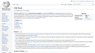 
                            7. USI Tech - Wikipedia - Usi Tech Back Office Portal