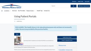 
                            4. Using Patient Portals | Parkridge Medical Group - Parkridge Patient Portal