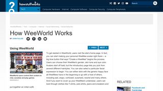 
                            7. Using WeeWorld | HowStuffWorks - Computer | HowStuffWorks - Weeworld Sign Up Button