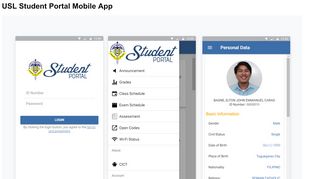 
USL Student Portal Mobile App - Elton Bagne
