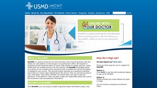 
                            1. USM | MCNT | NextMD - Connect with YOUR Doctor - Mcnt Patient Portal