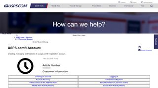 
                            3. USPS.com® Account - USPS.com Help - Post Office Credit Card Online Account Portal