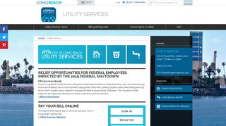 
                            2. Utility Services - City of Long Beach - City Of Long Beach Utilities Portal