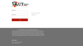 
UTPB Authentication System
