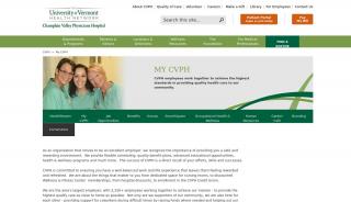 
                            3. UVM Health Network - CVPH - My CVPH - Cvph.org - Cvph Patient Portal