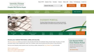 
                            1. UVM Health Network - CVPH - Patient Portal - Cvph.org - Cvph Patient Portal