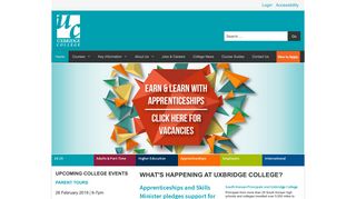 
                            3. Uxbridge College : Further Education, Higher Education ... - Harrow College Moodle Portal