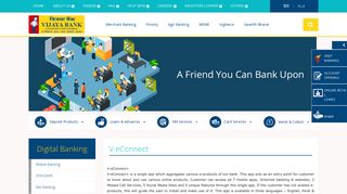 
V eConnect - Vijaya Bank  
