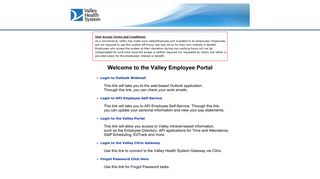 
Valley Employee  
