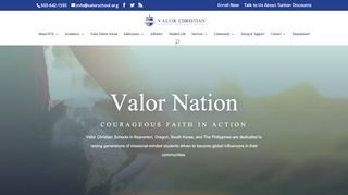 
                            5. Valor Christian School International in Beaverton, Oregon - Valoronline Portal
