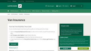 
                            7. Van insurance | Insurance | Business Banking | Lloyds Bank - Lloyds Car Insurance Self Service Login