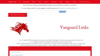 Vanguard Links - Advanced Skills Management Portal