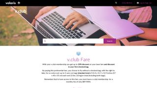 
                            1. v.club: the Volaris membership program - Traveling with Volaris - Vclub Volaris Portal