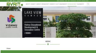 
                            3. VEDIC – BVRIT-H - BVRIT Hyderabad - Elab Vedic Edu In Login