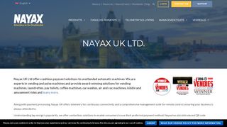 
                            7. Vending Machine Credit Card Solution in UK - Nayax - My Nayax Login
