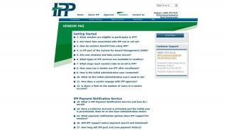 
                            2. Vendor FAQ- Invoice Processing Platform - IPP.gov - Ipps Web Portal