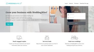 
                            6. Vendor Login - Weddingwire.ca - Weddingwire Vendor Portal