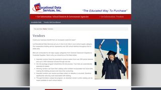 
                            4. Vendors - Educational Data Services