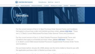 Vendors | United States Steel Corporation - Ak Steel Supplier Portal