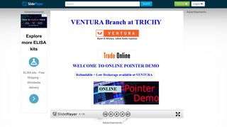 
                            8. VENTURA Branch at TRICHY - ppt download - SlidePlayer - Ventura Online Trading Portal