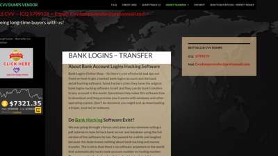 Verified Bank Logins Online Shop - Legit Hacker  Auto ...