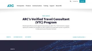 
Verified Travel Consultant - Airlines Reporting Corporation
