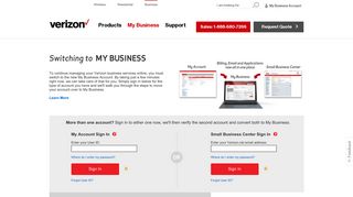 
                            5. Verizon Small Business Sign in - Register | Verizon - Verizon Wireless - Verizon Business Portal