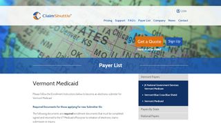 
                            7. Vermont Medicaid - ClaimShuttle - Vt Medicaid Portal