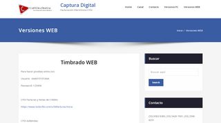 
                            3. Versiones WEB – Captura Digital - Https Www Todocbb Com Xcfdifacturas Portal Aspx