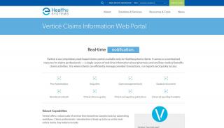 
                            5. Vertice Claims Web Portal From Healthesystems - Summit Health Apex Portal
