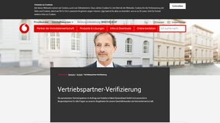 Vertriebspartner-Verifizierung - Vodafone Kabel Deutschland - Kabel Deutschland Vertriebspartner Portal