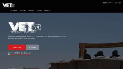 VET Tv - Veteran Television - Buy from VET Tv