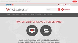 
                            4. VET WEBINAR - VET WEBINAR - Webinar Vet Portal
