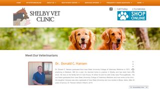 
                            7. Veterinarian in SHELBY, IA US :: Meet Our ... - Shelby Vet Clinic - Vets Now Huddle Login