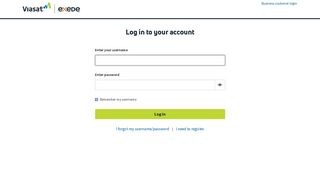 
                            4. Viasat Account Management: Login - Exede Internet Customer Portal