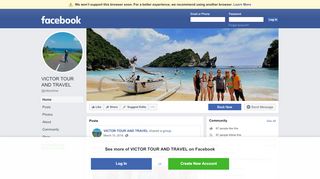 
                            4. VICTOR TOUR AND TRAVEL - Home | Facebook - Transaksi Mmbc Portal