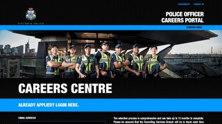 
                            3. Victorian Police - Careers - Vicpol Application Portal