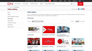 
                            3. Video Gallery | Media | cn.ca - Cn Portal