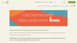 
                            6. Video Visits From Home - GettingOut - Gettingout Com Portal