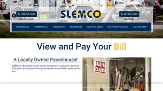 View and Pay Your Bill - SLEMCO