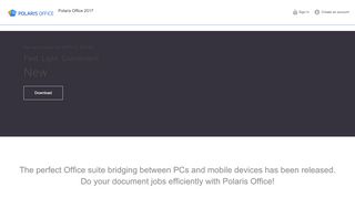 
                            3. View, Edit and Share Word, Excel, Powerpoint, PDF, ODF ... - Polaris Office Sign In