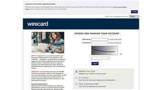 
                            2. View Full Site - Wirecard - Citibank Prepaid Card Portal