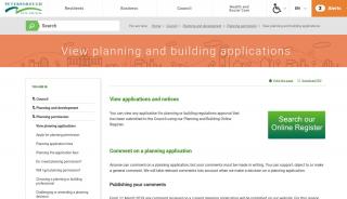 
                            6. View planning and building applications - Planning and building - Angus Planning Portal