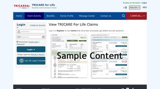 
                            4. View TRICARE For Life Claims - WPS Tricare - Tricare4u Provider Portal