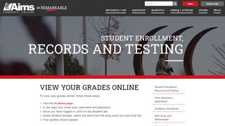 
                            1. View your grades online - Enrollment and Registrar - Aims ... - Ui Aims Login