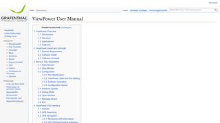 
                            8. ViewPower User Manual – GRAFENTHAL Wiki