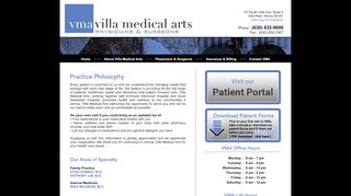 
                            1. Villa Medical Arts : Physicians and Surgeons : Villa Park, Illinois - Villa Medical Arts Patient Portal